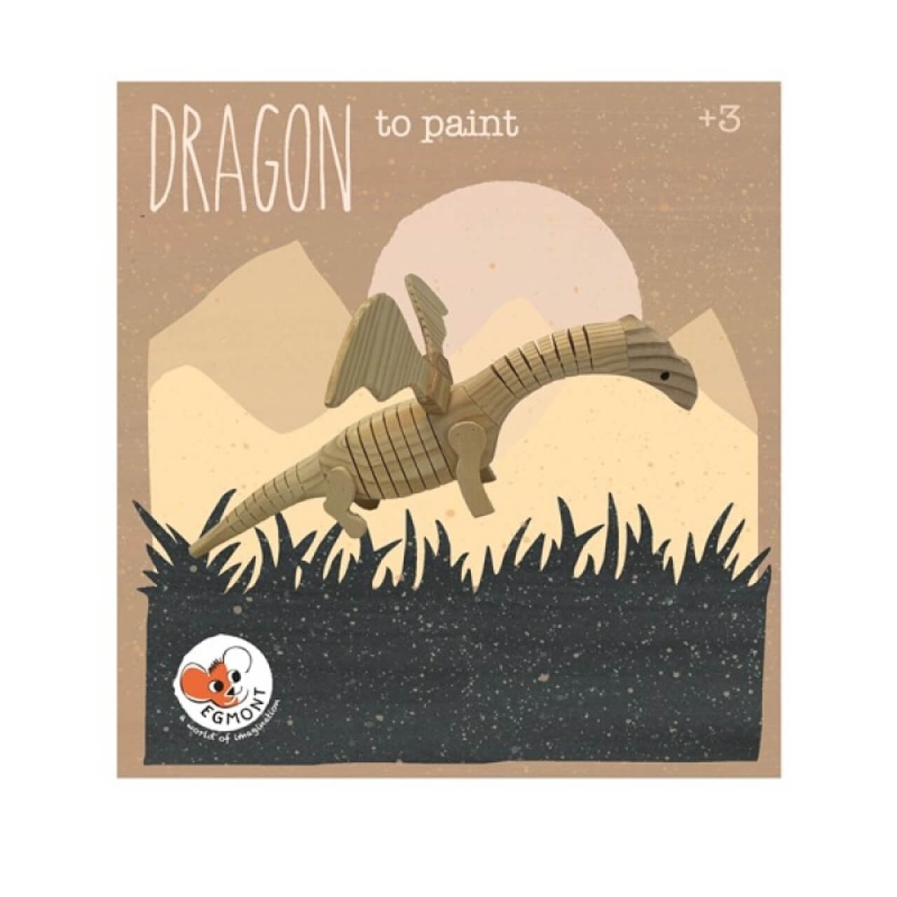 Holz-Drache-Set zum Anmalen Holz-Drache-Set zum Anmalen von EGMONT TOYS