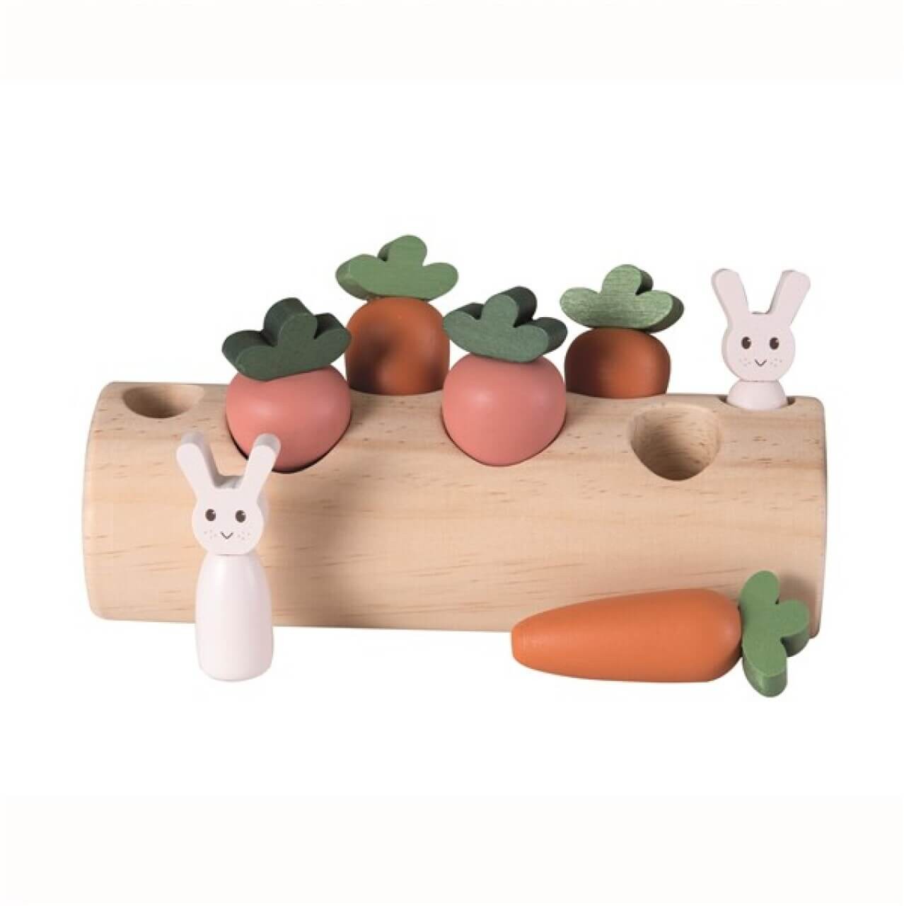 Holz Kaninchen-Garten Steckspiel Holz Kaninchen-Garten Steckspiel von EGMONT TOYS