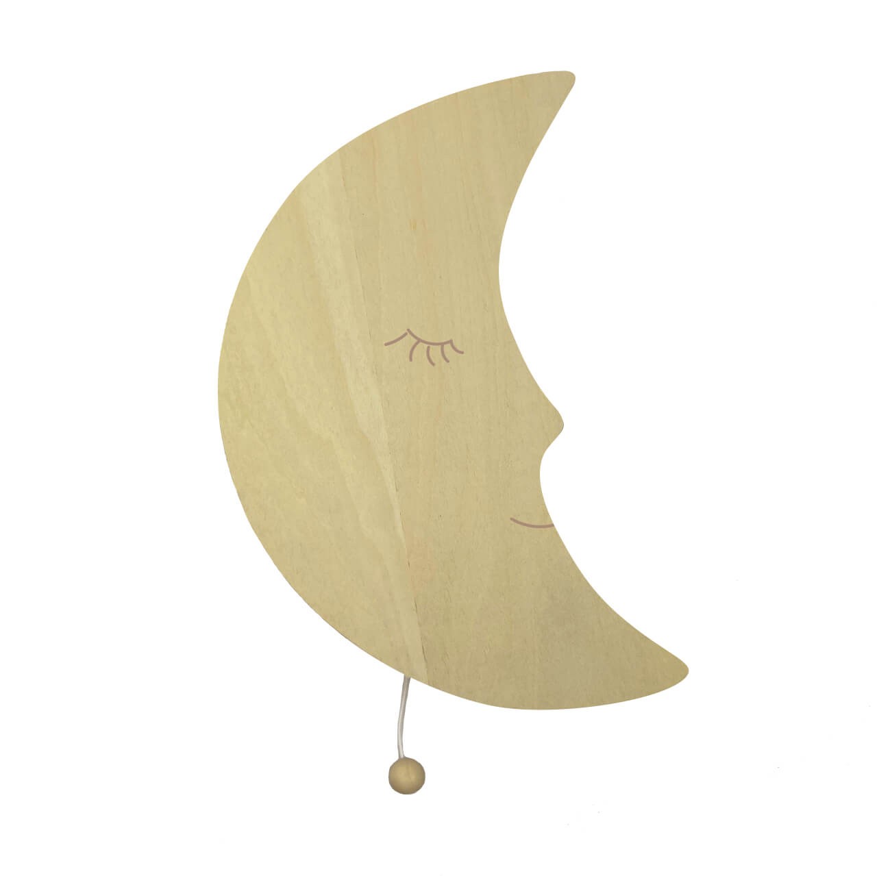 Hübsche Holz-Spieluhr Mond für die Wand, Dekoartikel Hübsche Holz-Spieluhr Mond für die Wand, Dekoartikel von EGMONT TOYS