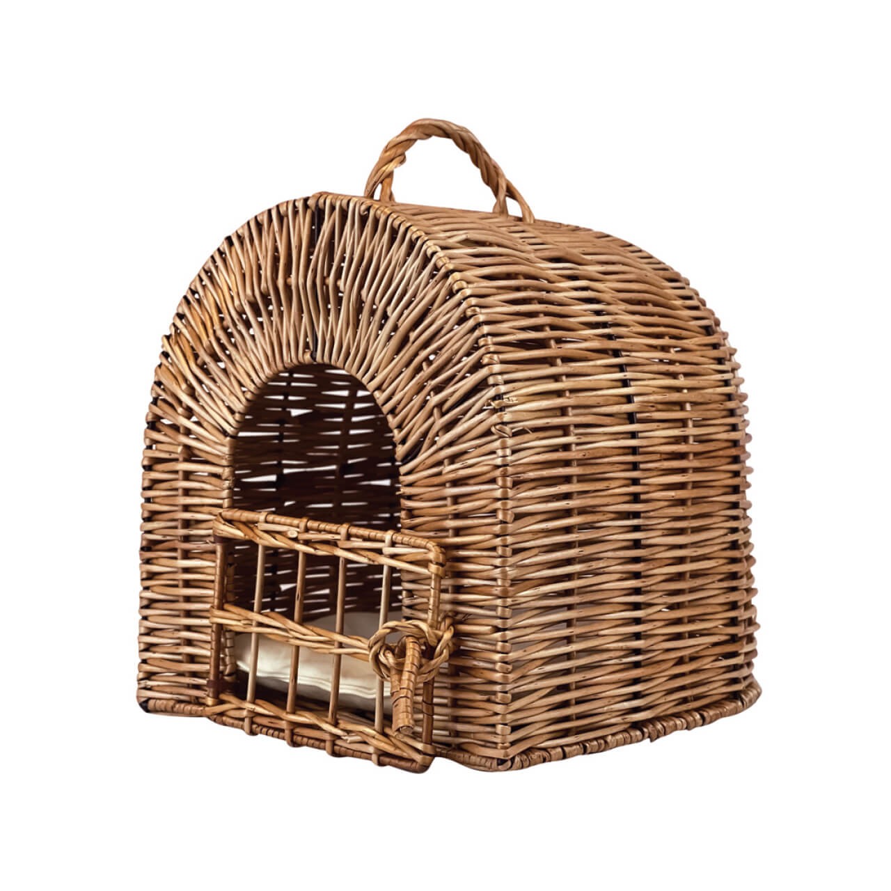 Hundebox für Plüschtiere aus Korbgeflecht mit Kissen Hundebox für Plüschtiere aus Korbgeflecht mit Kissen von EGMONT TOYS