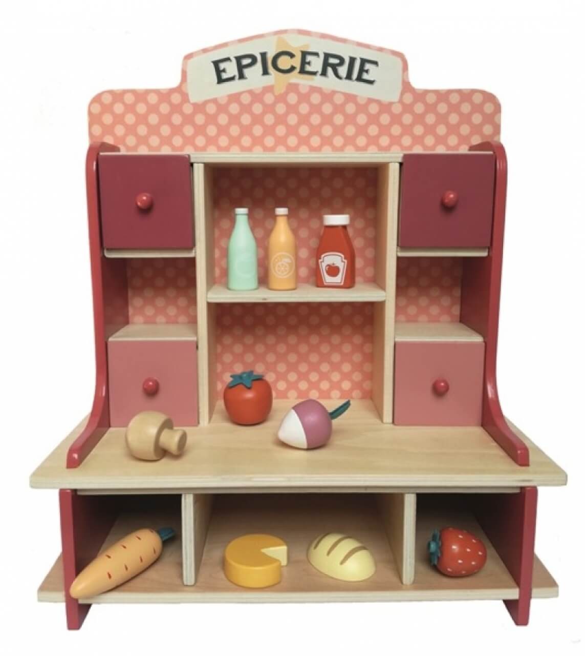 Kaufladen aus Holz für Kinder Kaufladen aus Holz für Kinder von EGMONT TOYS