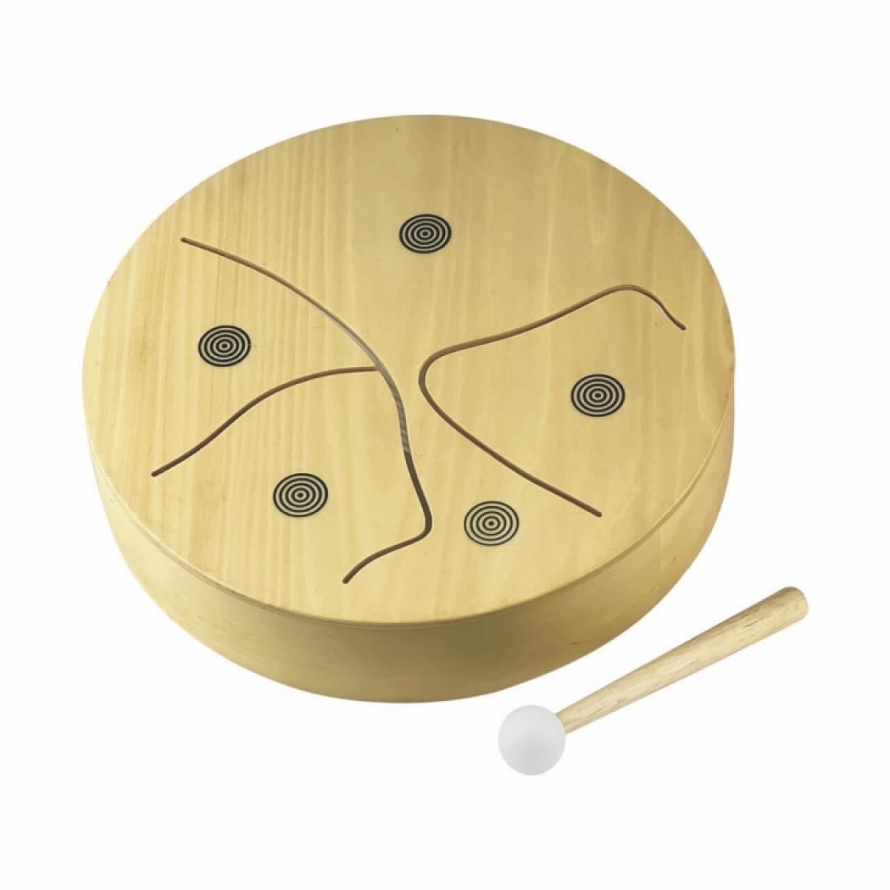Kinder-Holztrommel – Musikalische Entdeckungsreise für kleine Künstler Kinder-Holztrommel – Musikalische Entdeckungsreise für kleine Künstler von EGMONT TOYS