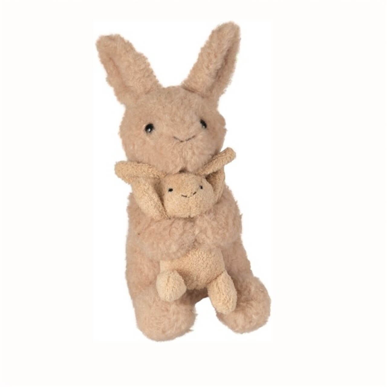 Kuscheliger Plüschhase "Emile" mit abnehmbarem Baby Kuscheliger Plüschhase "Emile" mit abnehmbarem Baby von EGMONT TOYS