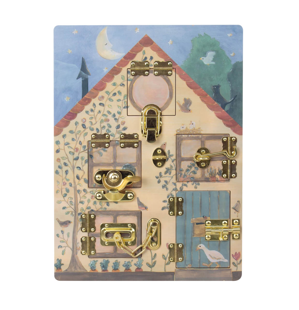 Lernspiel für Kinder: Rabbit House Latches Lernspiel für Kinder: Rabbit House Latches von EGMONT TOYS