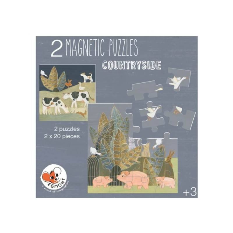 Magnetisches Puzzle-Buch Landschaft, mit 2 Puzzeln von EGMONT TOYS