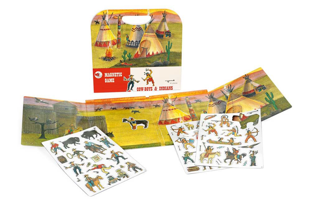 Magnetspiel Cowboy und Indianer Magnetspiel Cowboy und Indianer von EGMONT TOYS
