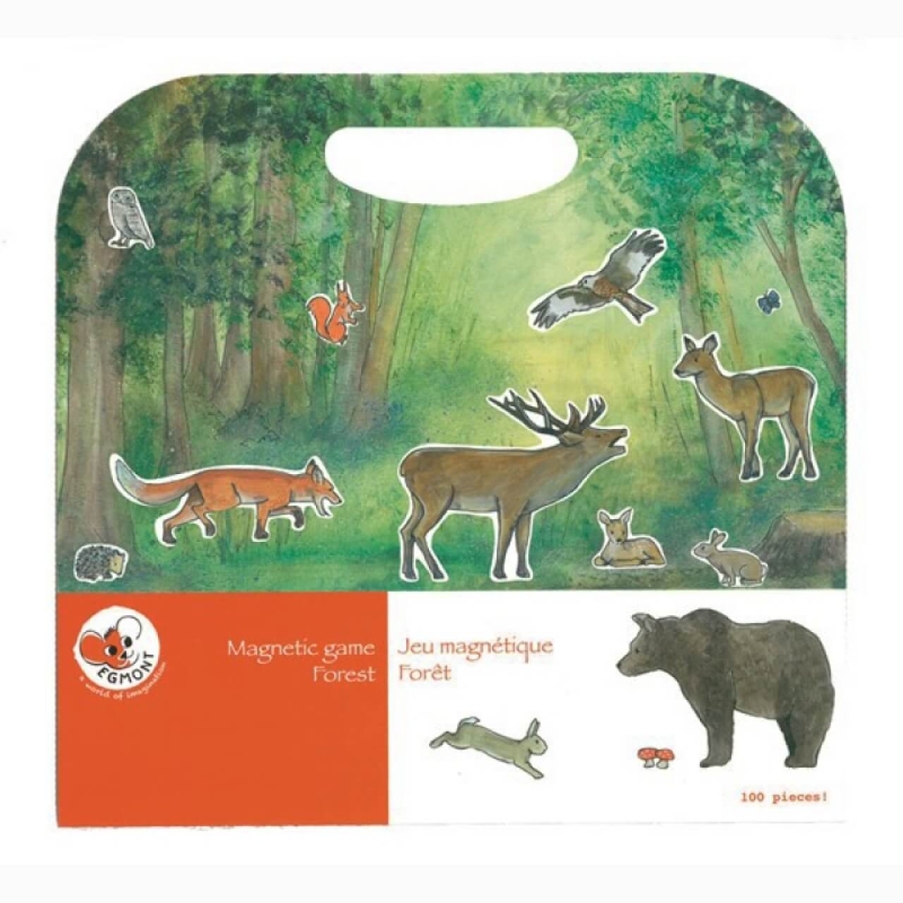 Magnetspiel Wald mit vielen abnehmbaren Magneten - Reisespiel Magnetspiel Wald mit vielen abnehmbaren Magneten - Reisespiel von EGMONT TOYS