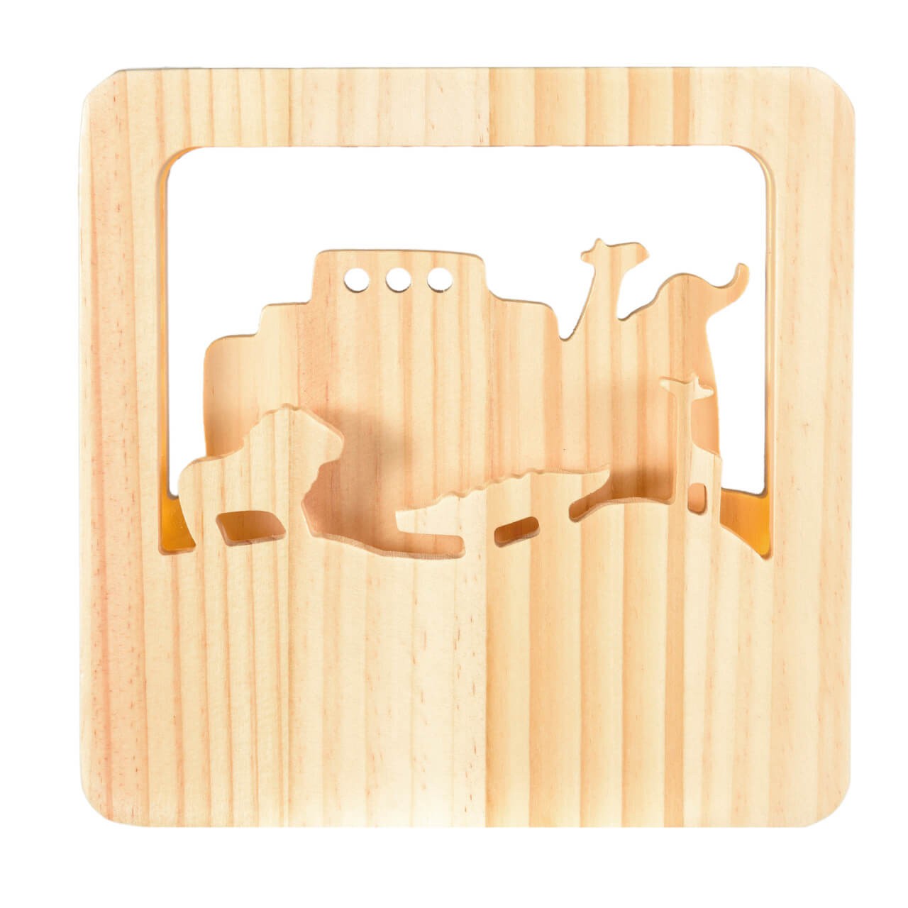 Massivholz Nachtlicht Arche Noah Massivholz Nachtlicht Arche Noah von EGMONT TOYS