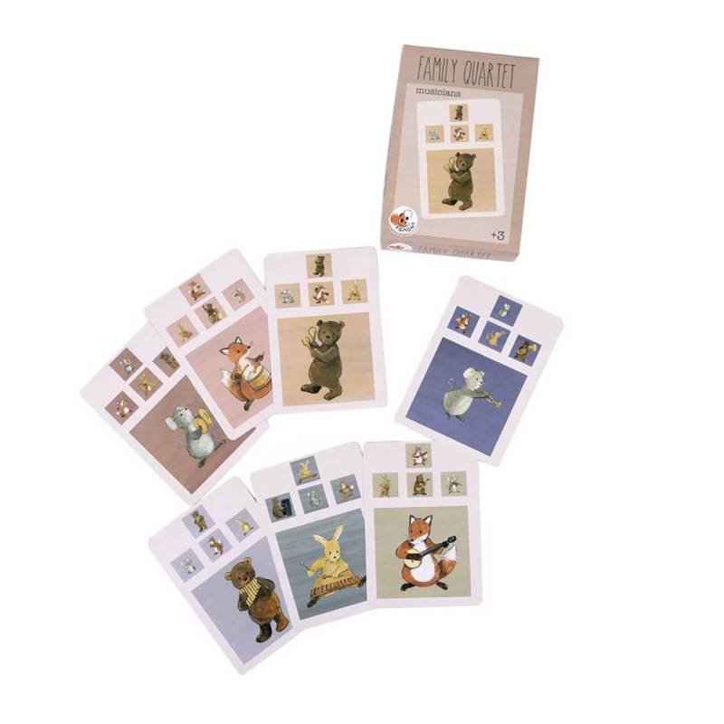 Musiker Quartettspiel – Entdecke die Welt der Musikinstrumente! von EGMONT TOYS