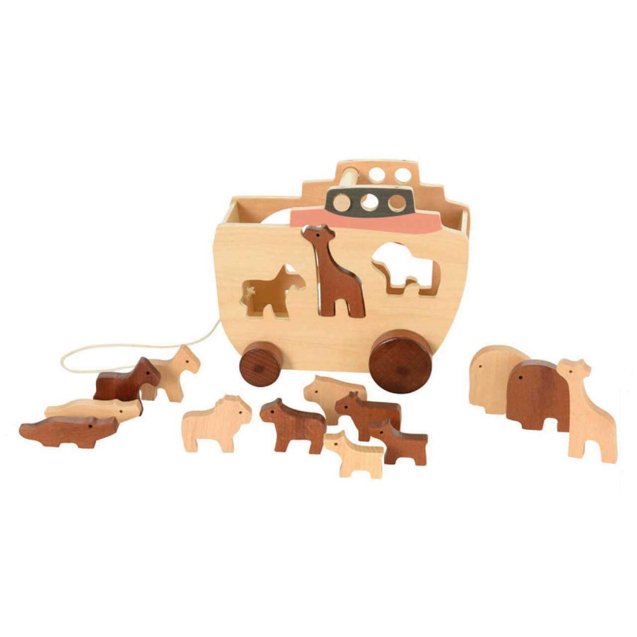 Nachziehspielzeug Arche Noah - Entdecke die Tiere der Arche Nachziehspielzeug Arche Noah - Entdecke die Tiere der Arche von EGMONT TOYS