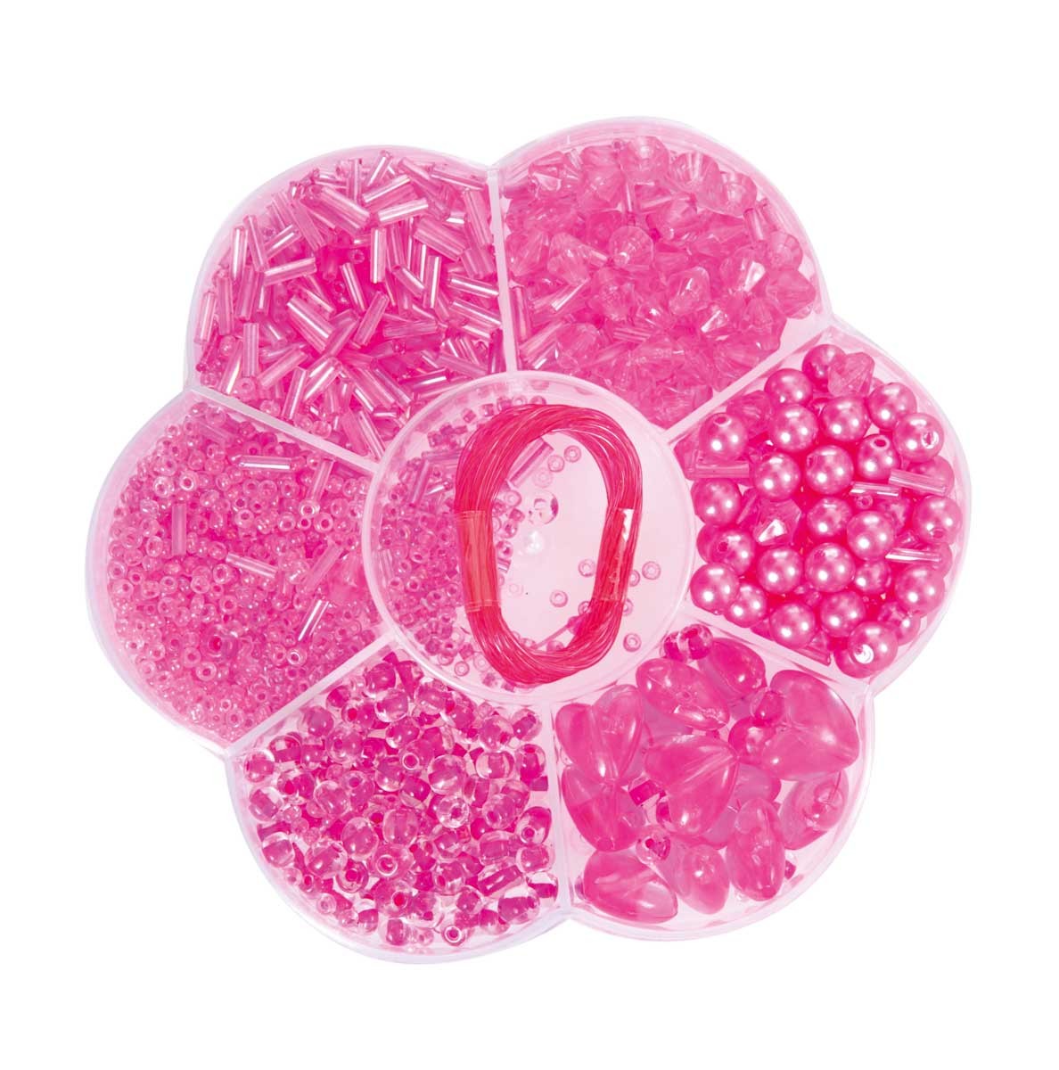 Pinke Perlen in Blumenbox von EGMONT TOYS