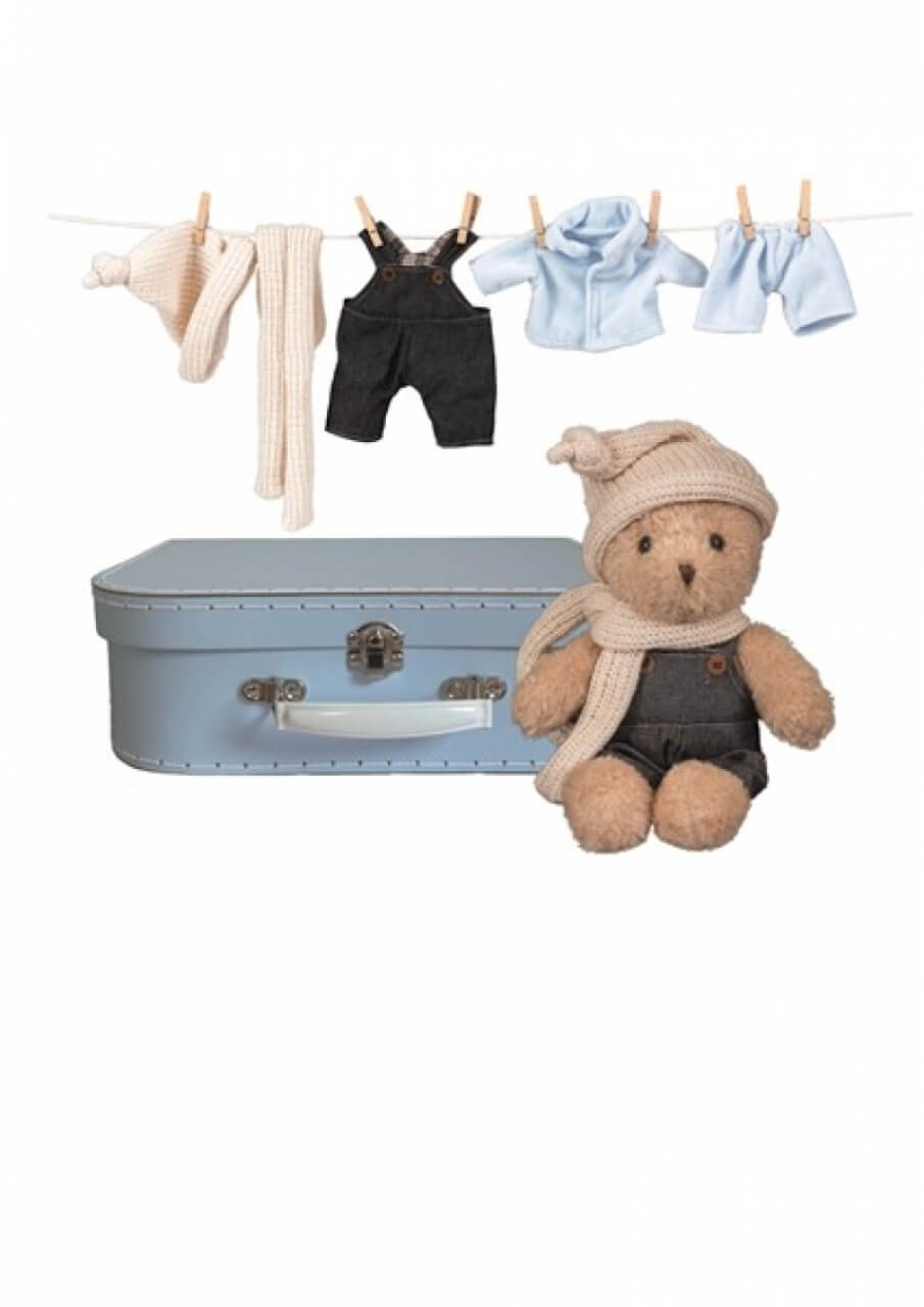 Plüschtier Bär Morris mit Koffer und Kleidung Plüschtier Bär Morris mit Koffer und Kleidung von EGMONT TOYS