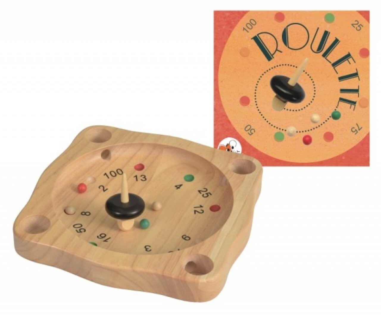 Roulette-Spiel aus Holz von EGMONT TOYS
