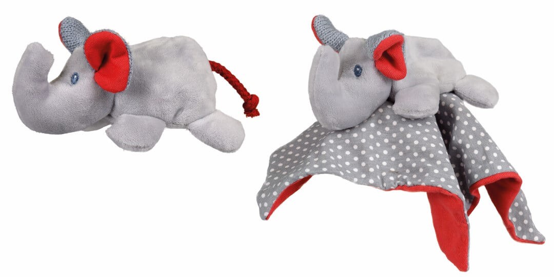 Schmusetuch Pop-up Elefant mit Tuch B-Ware von EGMONT TOYS