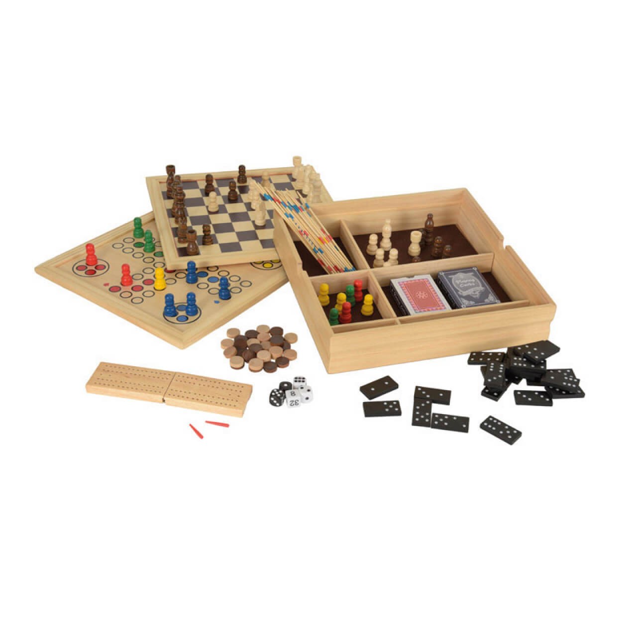Spielespaß in Holzkiste – 11 Spiele für unvergessliche Familienmomente! Spielespaß in Holzkiste – 11 Spiele für unvergessliche Familienmomente! von EGMONT TOYS