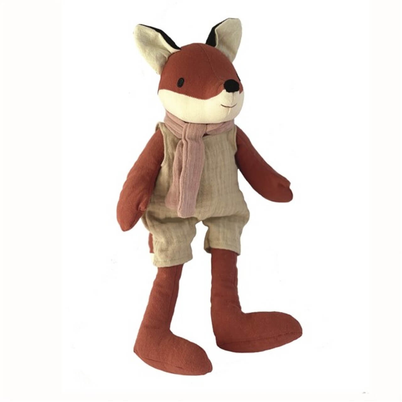 Stoffpuppe Fuchs Alphonse mit Rassel von EGMONT TOYS