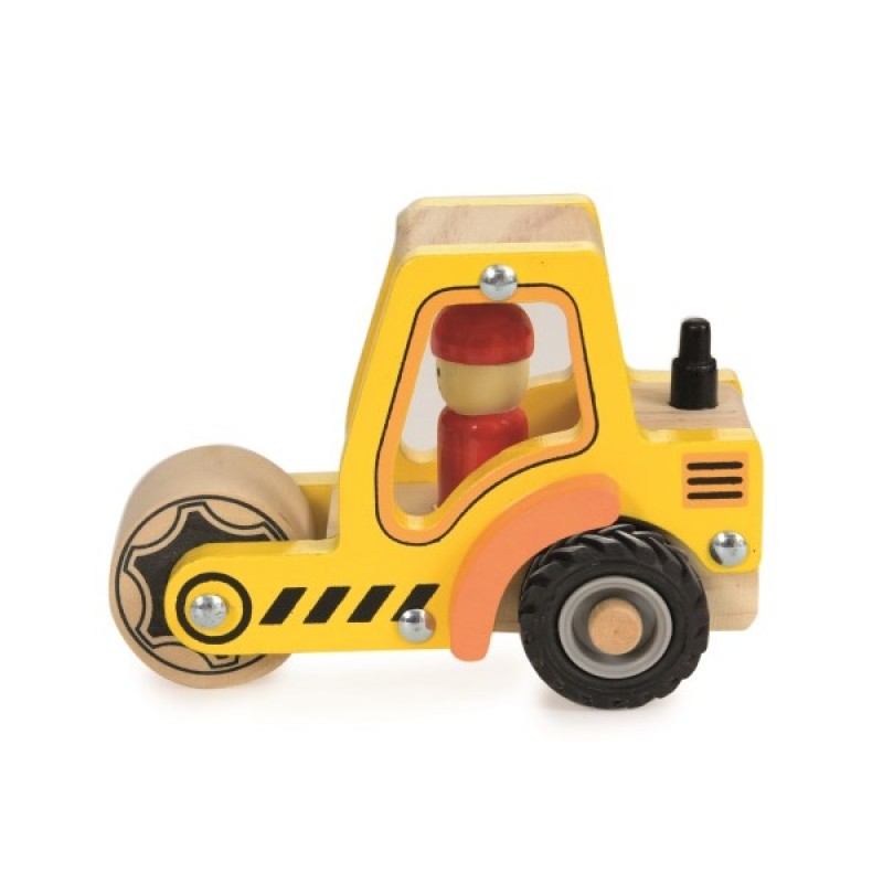 Straßenwalze aus Holz Straßenwalze aus Holz von EGMONT TOYS