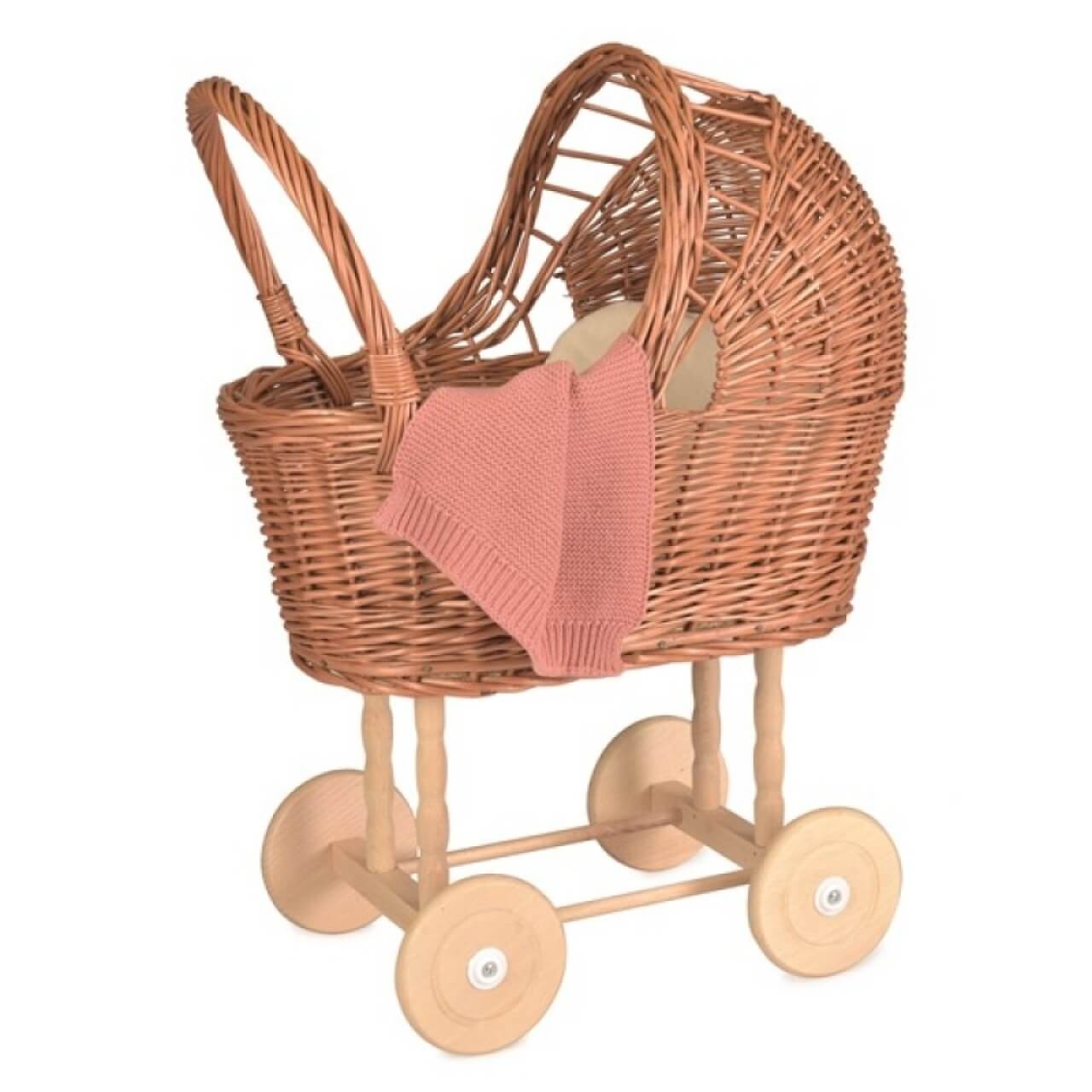 Stubenwagen für Puppen, mit Strickdecke von EGMONT TOYS