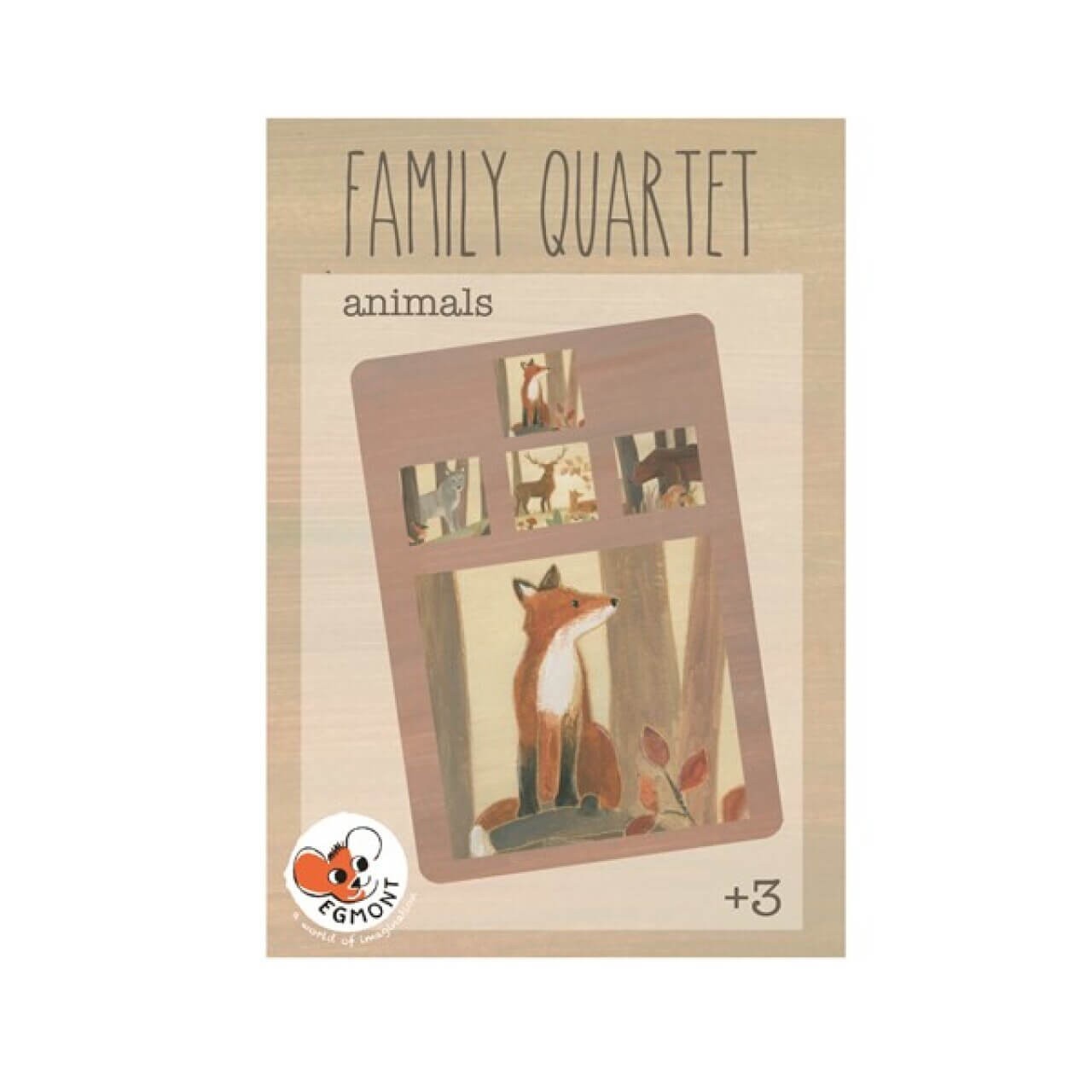 Tierquartett-Spiel - Spielerisch die Tierwelt entdecken Tierquartett-Spiel - Spielerisch die Tierwelt entdecken von EGMONT TOYS
