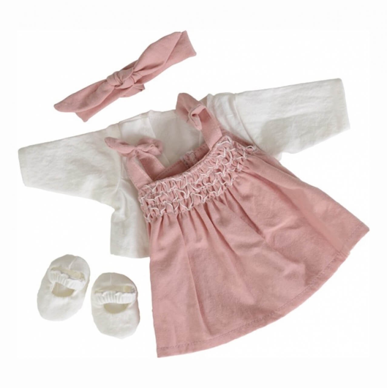 Trägerkleid für Egmont Toys Puppen mit Jäckchen - Puppenkleidung Trägerkleid für Egmont Toys Puppen mit Jäckchen - Puppenkleidung von EGMONT TOYS