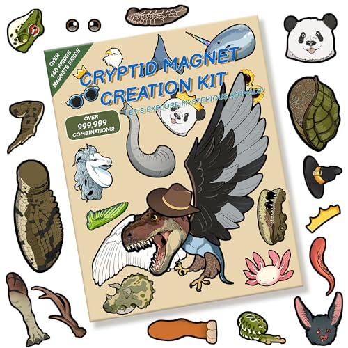 Cryptid Bausatz, Monster-Kühlschrankmagnet-Kreaturen-Kreaturen-Kreationsset, lustige magnetische Tiere Cryptid Bausatz, Monster-Kühlschrankmagnet-Kreaturen-Kreaturen-Kreationsset, lustige magnetische Tiere von EGNGY