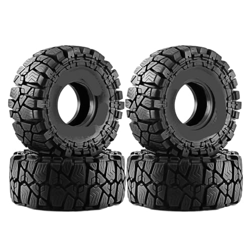 EGRMZ 4pcs 1. 9 Crawler-Reifen Kompatibel mit 1/10 RC Crawler Car kompatibel mit FCX10 Pro Gen8 VS4-10 All Terrain-Gebrauch EGRMZ 4pcs 1. 9 Crawler-Reifen Kompatibel mit 1/10 RC Crawler Car kompatibel mit FCX10 Pro Gen8 VS4-10 All Terrain-Gebrauch von EGRMZ