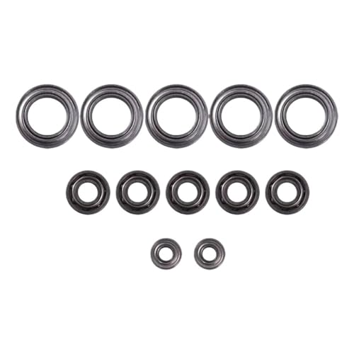 EGRMZ Ersatzlager-Set kompatibel mit 1/28 RC Cars K969 K979 K989 K999 P929 P939 Modelle K989-07 K989-08 K989-09(11PCS) von EGRMZ