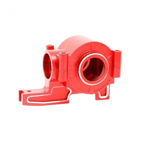 EGRMZ Kompatibel mit Ersatzteilen DF7 Short Card 4072 1/7 Rear Straight Bridge Desert Card Aluminiumlegierung Box Shell(Red) von EGRMZ