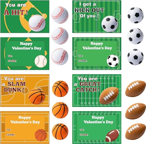 EGuangwiua 16Stück Sport Ball Spiele Quetsch-Spielzeug mit Geschenkkarte EGuangwiua 16Stück Sport Ball Spiele Quetsch-Spielzeug mit Geschenkkarte von EGuangwiua