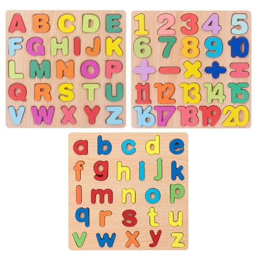 3-Teilige Alphanumerische Puzzles In Groß- Und Kleinbuchstaben, Kognitive Puzzles Für Kinder, Pädagogische Bausteinspielzeuge, Panel-Puzzles, Pädagogische Spielzeuge Für Die Frühe Bildung 3-Teilige Alphanumerische Puzzles In Groß- Und Kleinbuchstaben, Kognitive Puzzles Für Kinder, Pädagogische Bausteinspielzeuge, Panel-Puzzles, Pädagogische Spielzeuge Für Die Frühe Bildung von EHDWXVZM