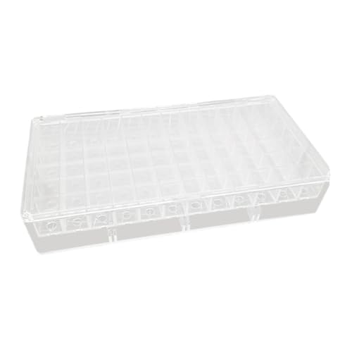EHJRE 1/64 Modell Modellfahrzeugspeicher für Stiecast Vehicles Klare Container für Kollektoren, 36 Gitter von EHJRE