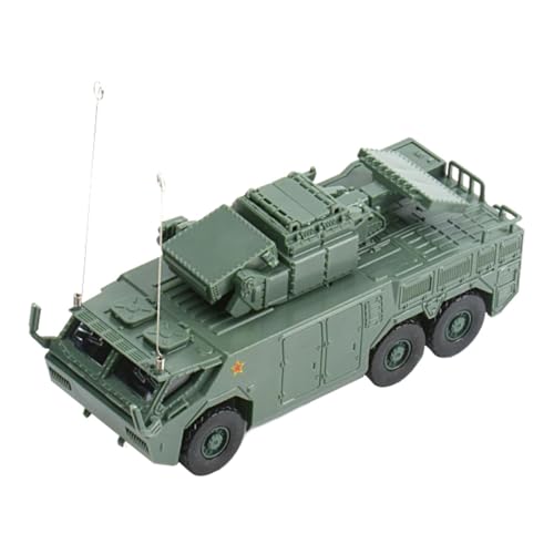EHJRE 1/72 Panzerfahrzeug Bausätze 4D Zusammenbauen Fahrzeugtransporter LKW Spielzeug für Sammlerstücke, GrÜn von EHJRE