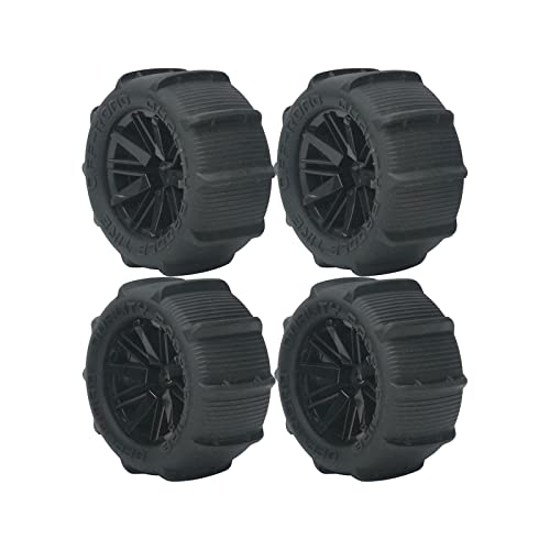 EHJRE 1: 14 Skala RC Rad Reifen Anti Slip Upgrade Teile Rad Reifen Zubehör für 12427 144002 Teile DIY, 4-Rad-Reifen von EHJRE