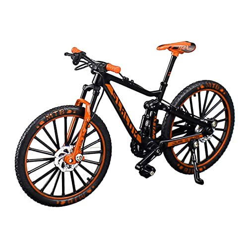 EHJRE 1:10 Fahrradmodell, Miniatur, Mountainbike, Fahrrad, Dekoration, Jungenspielzeug, Sammlungen, Geburtstagsgeschenke, Orange EHJRE 1:10 Fahrradmodell, Miniatur, Mountainbike, Fahrrad, Dekoration, Jungenspielzeug, Sammlungen, Geburtstagsgeschenke, Orange von EHJRE