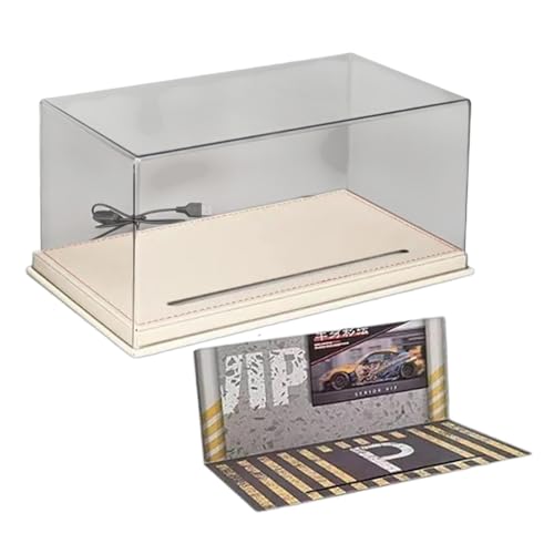 EHJRE 1:24 Dascast Car Display Hülle Garage Display mit Leichter Desktop Dekor mit Parkplatz Szene für Sammlerlayout, Weiß EHJRE 1:24 Dascast Car Display Hülle Garage Display mit Leichter Desktop Dekor mit Parkplatz Szene für Sammlerlayout, Weiß von EHJRE