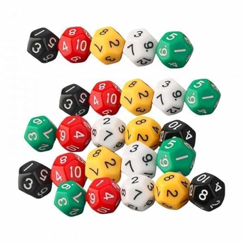 EHJRE 10x 25 Stück Polyedrische Würfelsammlungen, Handgefertigte Partygeschenke, Tischspielwürfel EHJRE 10x 25 Stück Polyedrische Würfelsammlungen, Handgefertigte Partygeschenke, Tischspielwürfel von EHJRE