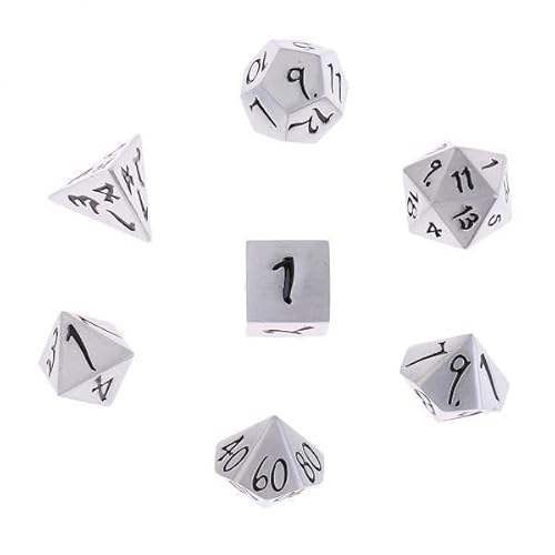 EHJRE 10x 7pcs Leges Polyedrisch D Sterben für Partei Gaming Rep Black EHJRE 10x 7pcs Leges Polyedrisch D Sterben für Partei Gaming Rep Black von EHJRE
