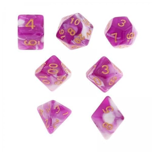 EHJRE 10x Acrylpolyedrische Props Tischspiele Casino Zubehör EHJRE 10x Acrylpolyedrische Props Tischspiele Casino Zubehör von EHJRE