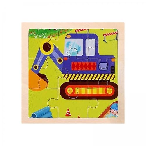 EHJRE 2 X Bunte Holzpuzzles mit Tieren, Lernspielzeug für Die Früherziehung von Kindern, Puzzle in Cartoon Tierform, Spielzeug für Kinder von EHJRE 2 X Bunte Holzpuzzles mit Tieren, Lernspielzeug für Die Früherziehung von Kindern, Puzzle in Cartoon Tierform, Spielzeug für Kinder von von EHJRE