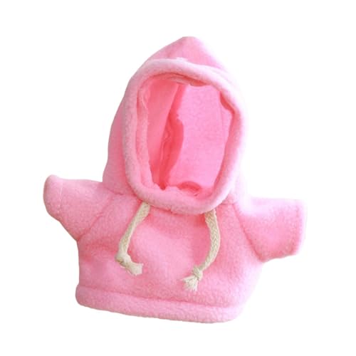 EHJRE 20 cm Plüsch Puppenkleidung, Puppen Hoodie für Kinder, Niedliche Weiche Outfits für 7,87 Zoll Puppen, Abnehmbares, Stilvolles Puppen Sweatshirt Zum An, Rosa EHJRE 20 cm Plüsch Puppenkleidung, Puppen Hoodie für Kinder, Niedliche Weiche Outfits für 7,87 Zoll Puppen, Abnehmbares, Stilvolles Puppen Sweatshirt Zum An, Rosa von EHJRE