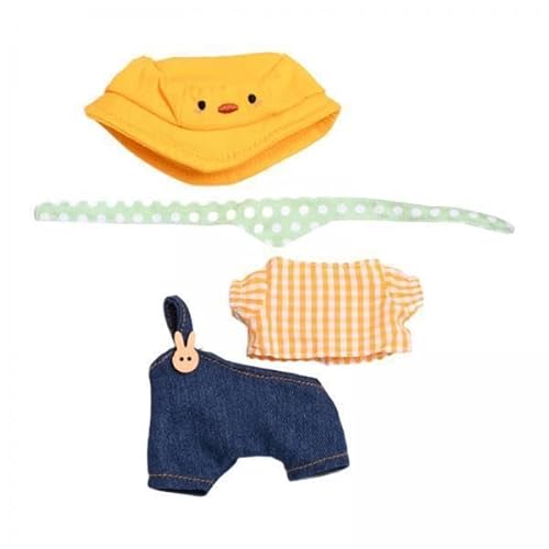 EHJRE 2X 17cm Plüsch Puppe Kleidung Stilvolle Plüsch Puppe Zubehör Weiche Foto Requisiten DIY EHJRE 2X 17cm Plüsch Puppe Kleidung Stilvolle Plüsch Puppe Zubehör Weiche Foto Requisiten DIY von EHJRE