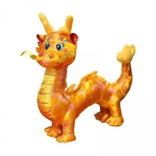 EHJRE 2X Chinesischer Drachenplüsch, Drachenstofftier, Drachenplüschtier für Bettwäschezubehör EHJRE 2X Chinesischer Drachenplüsch, Drachenstofftier, Drachenplüschtier für Bettwäschezubehör von EHJRE