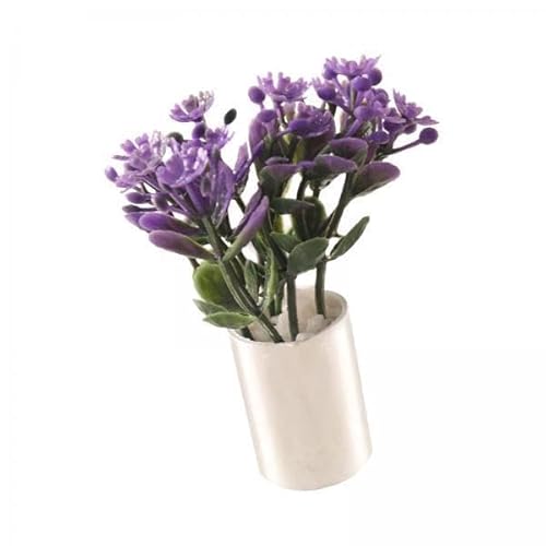 EHJRE 2X Mini Puppenhaus Topfpflanze Modell, Miniatur Topf, Miniatur Blumen Bonsai Ornament von EHJRE
