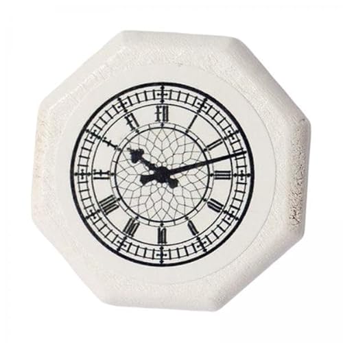 EHJRE 2X Miniatur Accessoire Im Verhältnis 1:12, Miniatur Modell, Miniatur Rundwanduhr, Puppenhaus Küchenwanduhr, Als Geschenk, Zubehör, DIY Modell EHJRE 2X Miniatur Accessoire Im Verhältnis 1:12, Miniatur Modell, Miniatur Rundwanduhr, Puppenhaus Küchenwanduhr, Als Geschenk, Zubehör, DIY Modell von EHJRE
