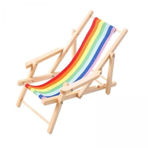 EHJRE 2X Puppenhausmöbel 1/12 Miniatur Strandstuhl Aus Holz für Miniatur Szene EHJRE 2X Puppenhausmöbel 1/12 Miniatur Strandstuhl Aus Holz für Miniatur Szene von EHJRE