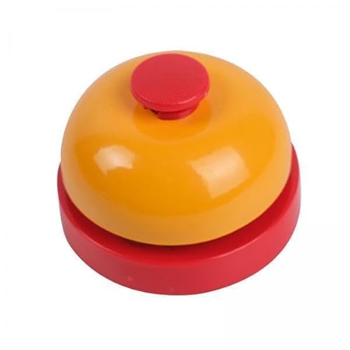 EHJRE 2X Spiel Anrufglocke, 2,5 Zoll Durchmesser, Abendessenglocke, Handglocken für Schule, Hotel, Küche EHJRE 2X Spiel Anrufglocke, 2,5 Zoll Durchmesser, Abendessenglocke, Handglocken für Schule, Hotel, Küche von EHJRE