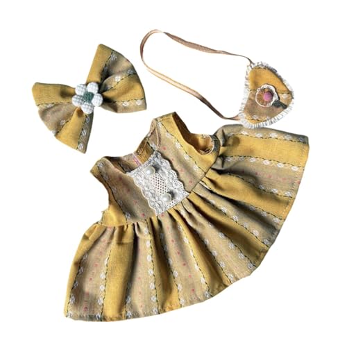 EHJRE 38 cm Puppe Kleidung Puppe Miniatur Kleid Foto Requisiten Ankleiden Bequeme Mode Kleid Ersatz Puppe Kleid, Style E von EHJRE