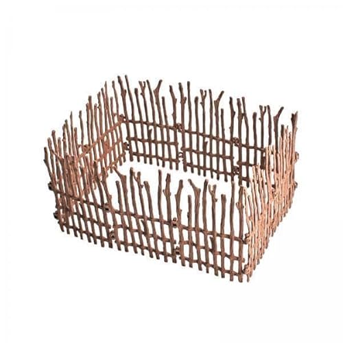 EHJRE 4X 10x Zaunpaneel Zubehör Spielset, Zaunzubehör, Miniatur Puppenhaus, Feengartenzaun, Garteneinfassung, Bauernhof Scheunenpaddock, Als Geschenk EHJRE 4X 10x Zaunpaneel Zubehör Spielset, Zaunzubehör, Miniatur Puppenhaus, Feengartenzaun, Garteneinfassung, Bauernhof Scheunenpaddock, Als Geschenk von EHJRE