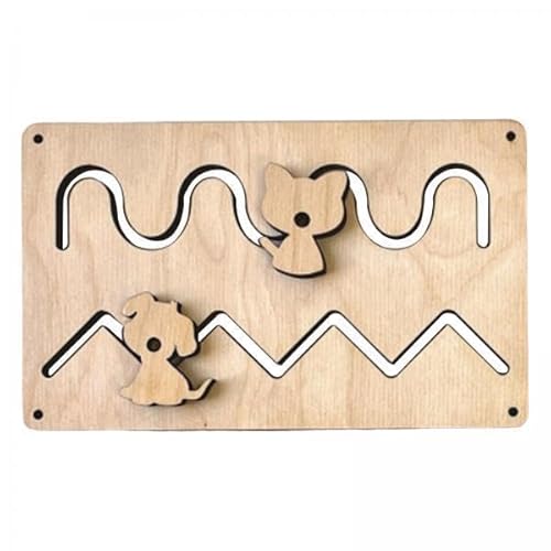 EHJRE 4X Busy Board, DIY Material, Grundlegende Fertigkeiten, Holzhandwerksspielzeug, Aktivitätsbrett für Kinder, Jungen Und Mädchen, Kinder Partygeschenke, EHJRE 4X Busy Board, DIY Material, Grundlegende Fertigkeiten, Holzhandwerksspielzeug, Aktivitätsbrett für Kinder, Jungen Und Mädchen, Kinder Partygeschenke, von EHJRE