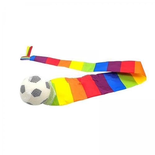 EHJRE 4X Regenbogenball mit Schwanz, Indoor Und Outdoor Spiele, Outdoor, Kreative Neuheit, Sensorisches Training, Spielplatzspielzeug für Wohnzimmer Au EHJRE 4X Regenbogenball mit Schwanz, Indoor Und Outdoor Spiele, Outdoor, Kreative Neuheit, Sensorisches Training, Spielplatzspielzeug für Wohnzimmer Au von EHJRE